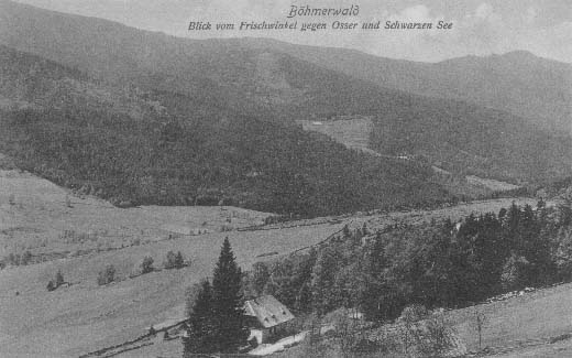 Pohled z Brčálníku na Ostrý  r.1913.jpg